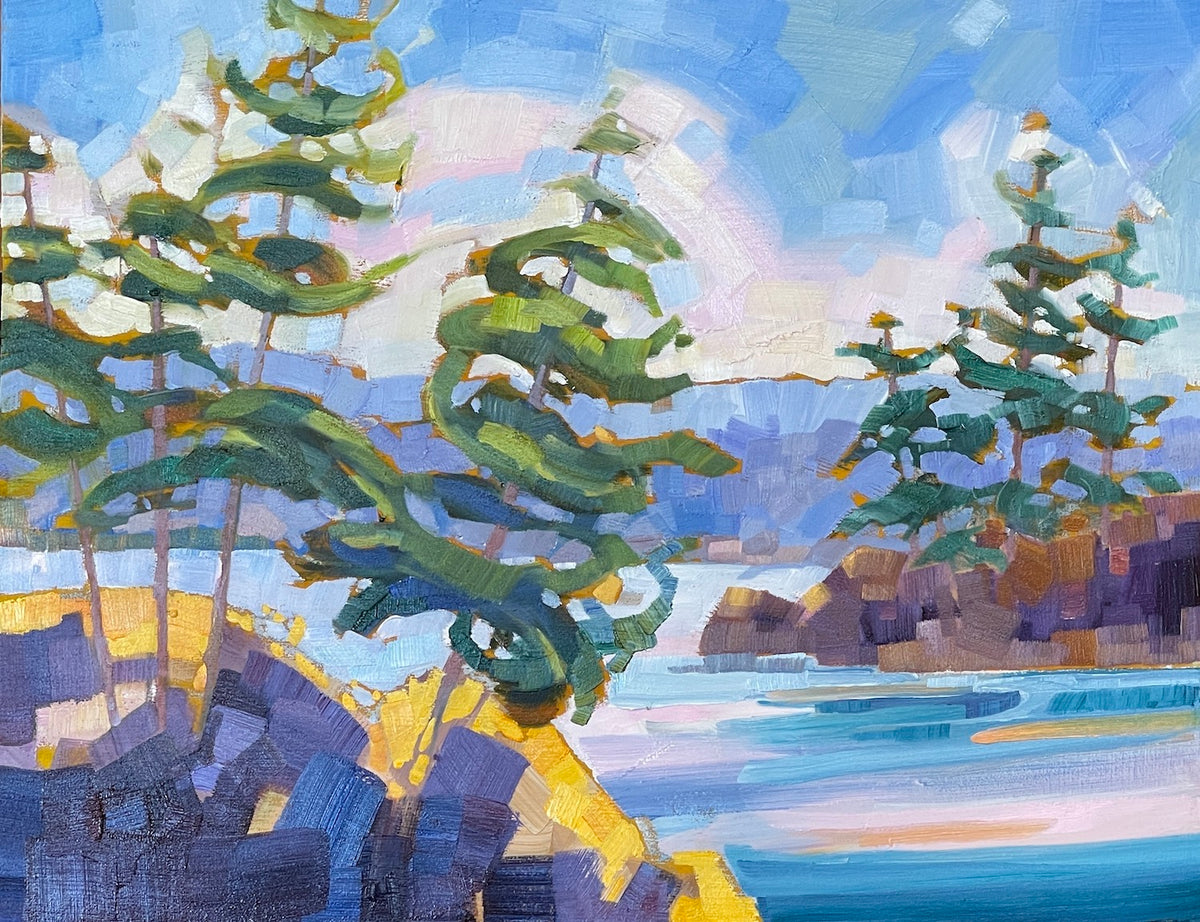 TS-2417 Islands 11 x 14 oil on board