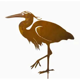 EGD-2203 Extra Large Great Blue Heron Stake